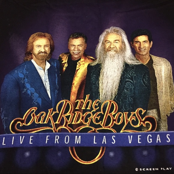 Vintage Oak Ridge Boys Las Vegas 1998 TShirt XL - Picture 1 of 7